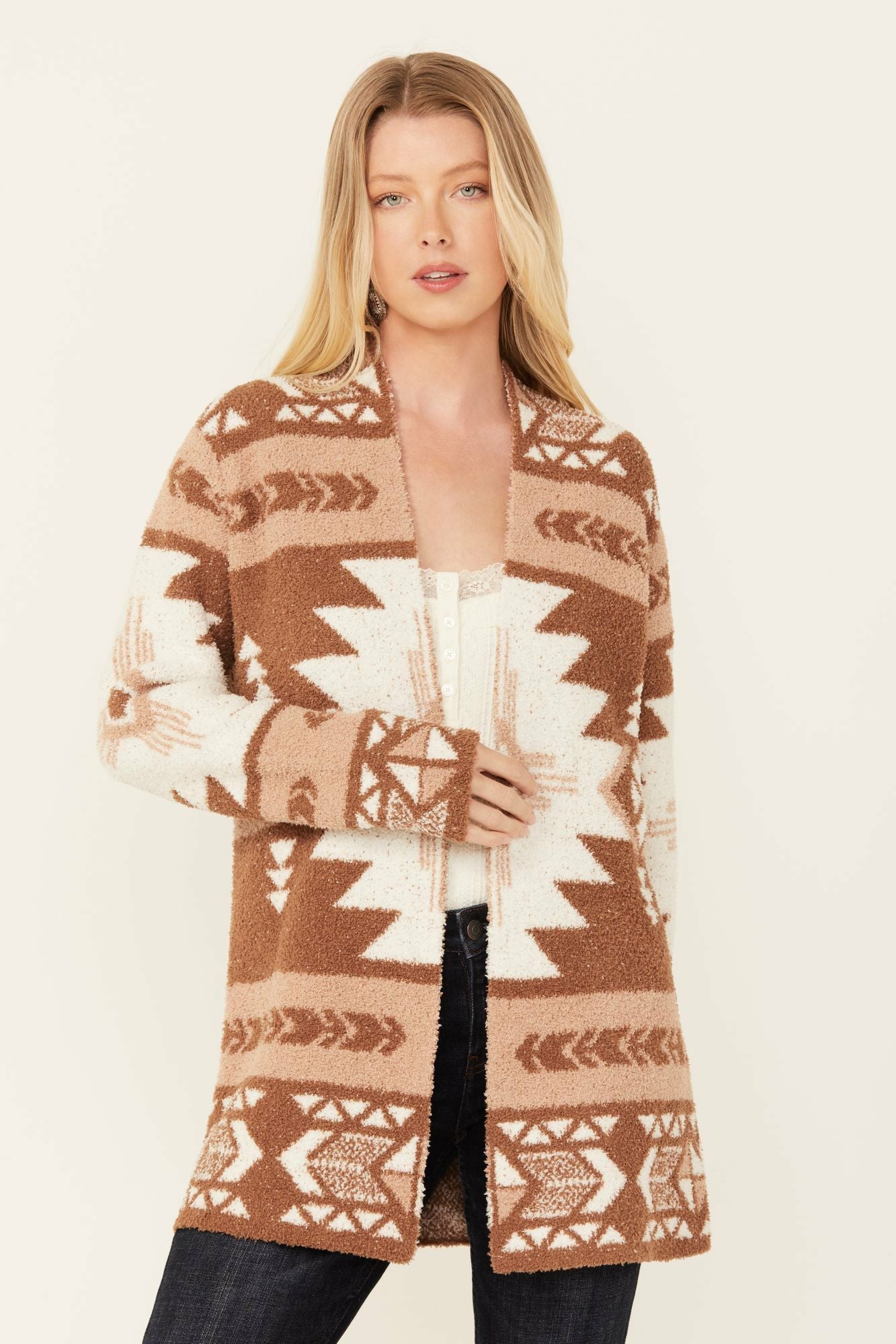 Idyllwind Hunter Cozy Town Cardigan Pecan