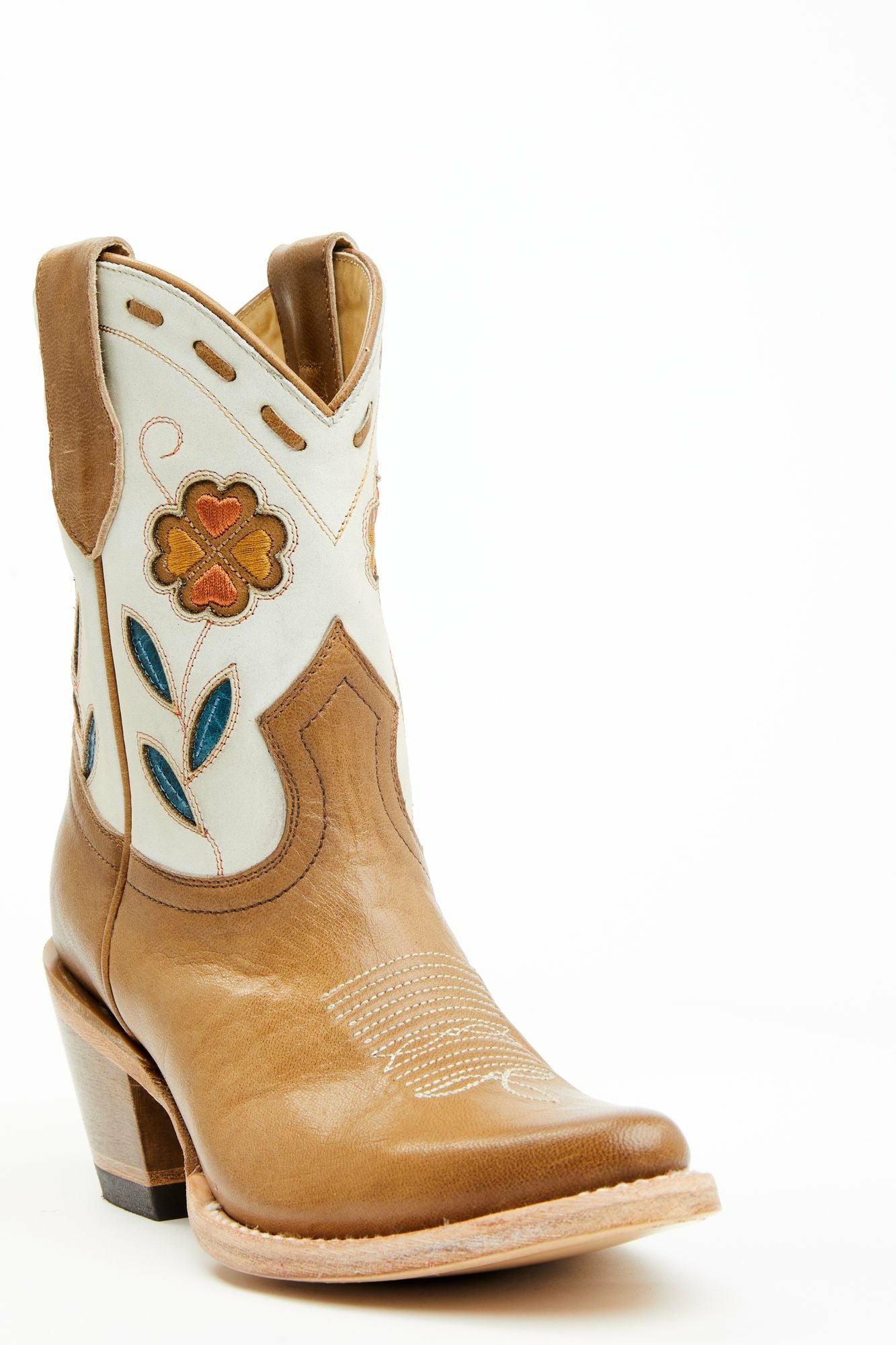 Idyllwind Runaway Tan Western Booties - Round Toe Tan