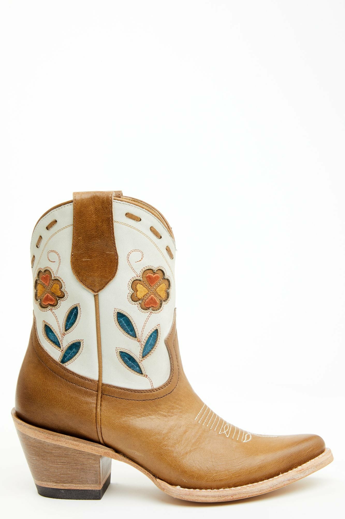 Idyllwind Runaway Tan Western Booties - Round Toe Tan
