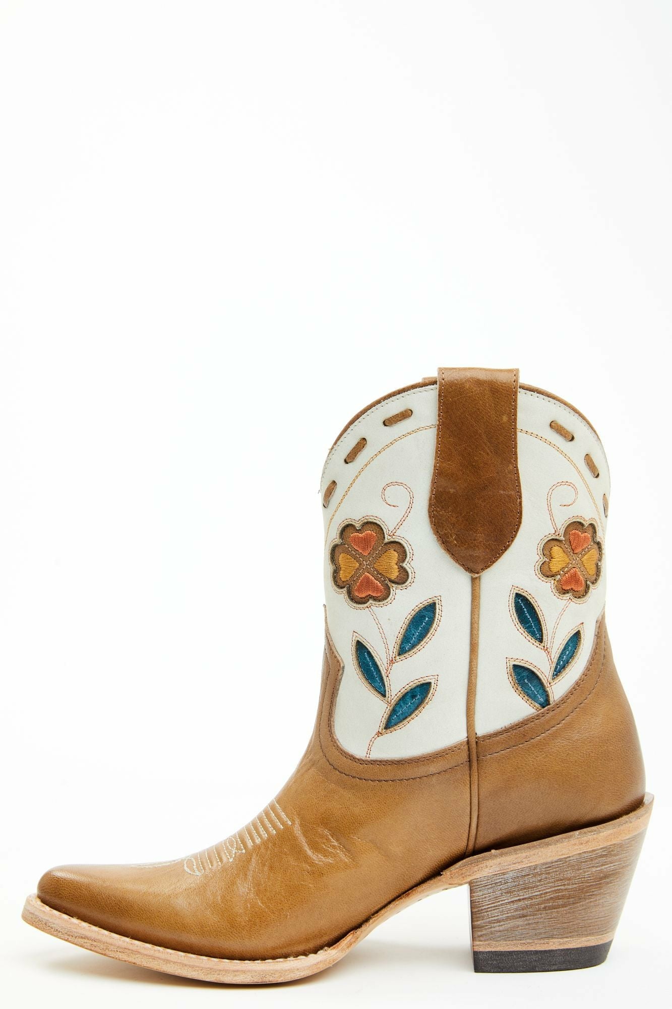 Idyllwind Runaway Tan Western Booties - Round Toe Tan