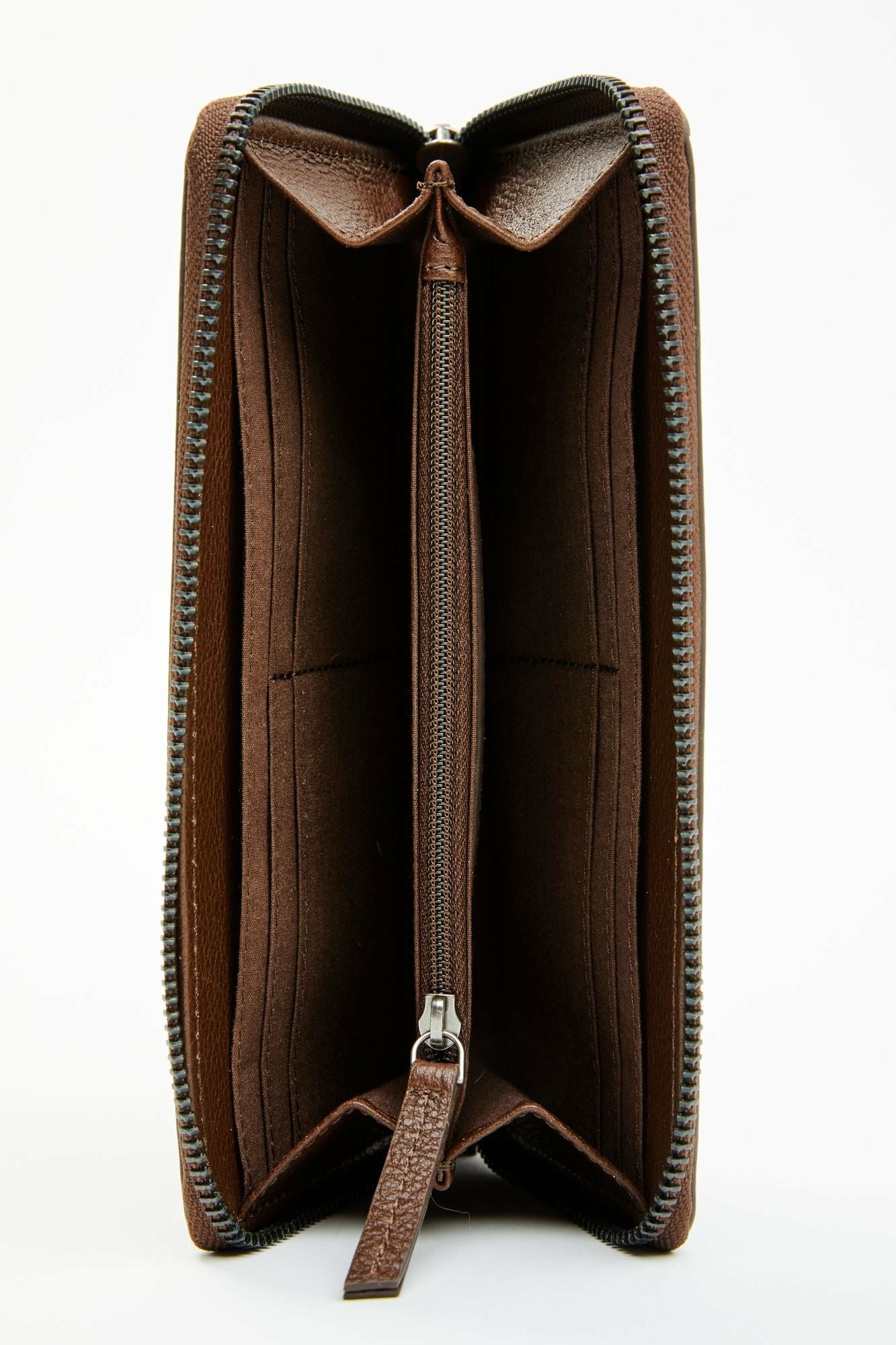 Idyllwind Lenora Painted Longhorn Tooled Leather Wallet Brown