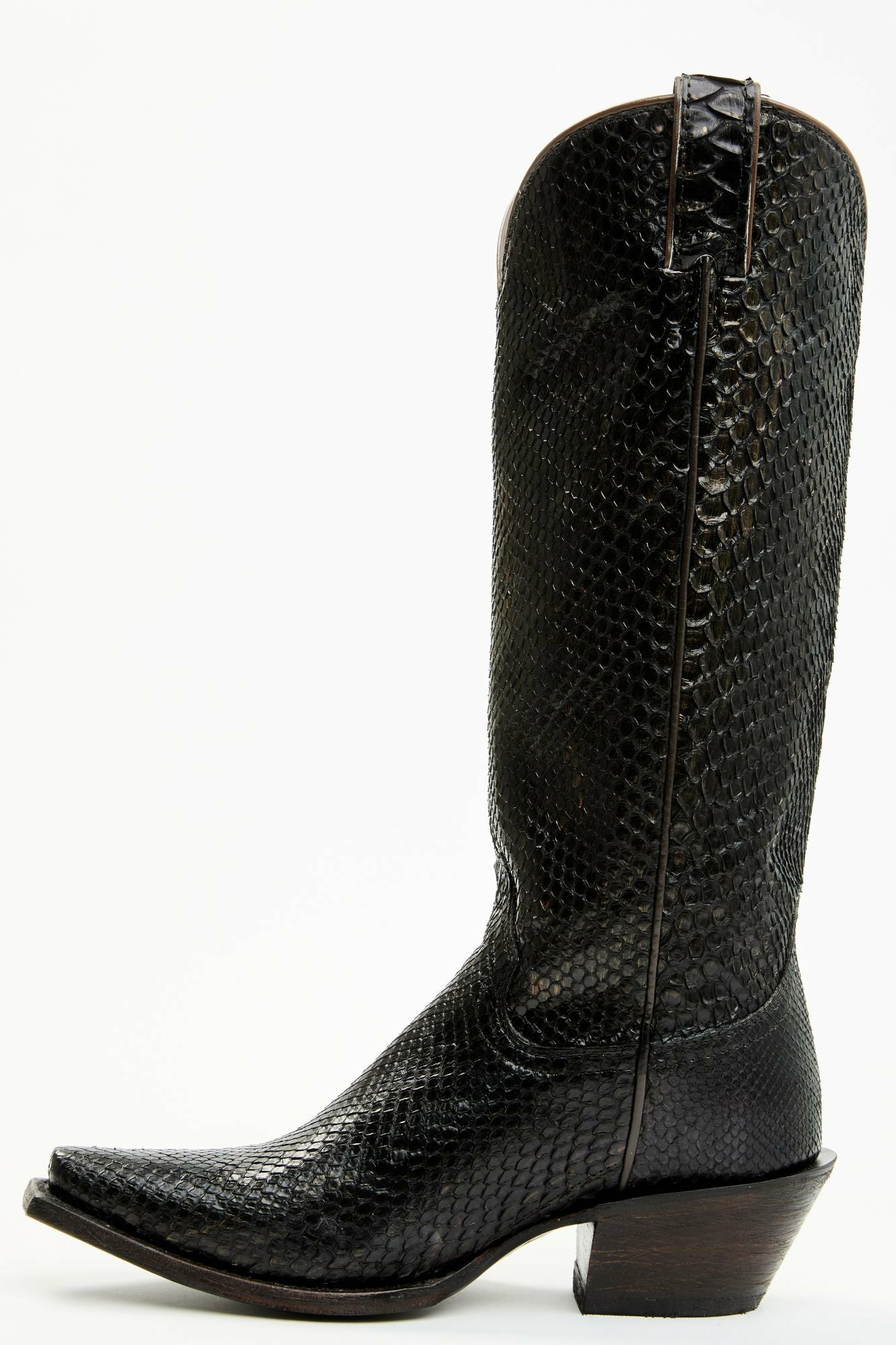 Idyllwind Slay Black Python Tall Western Boots - Snip Toe Black
