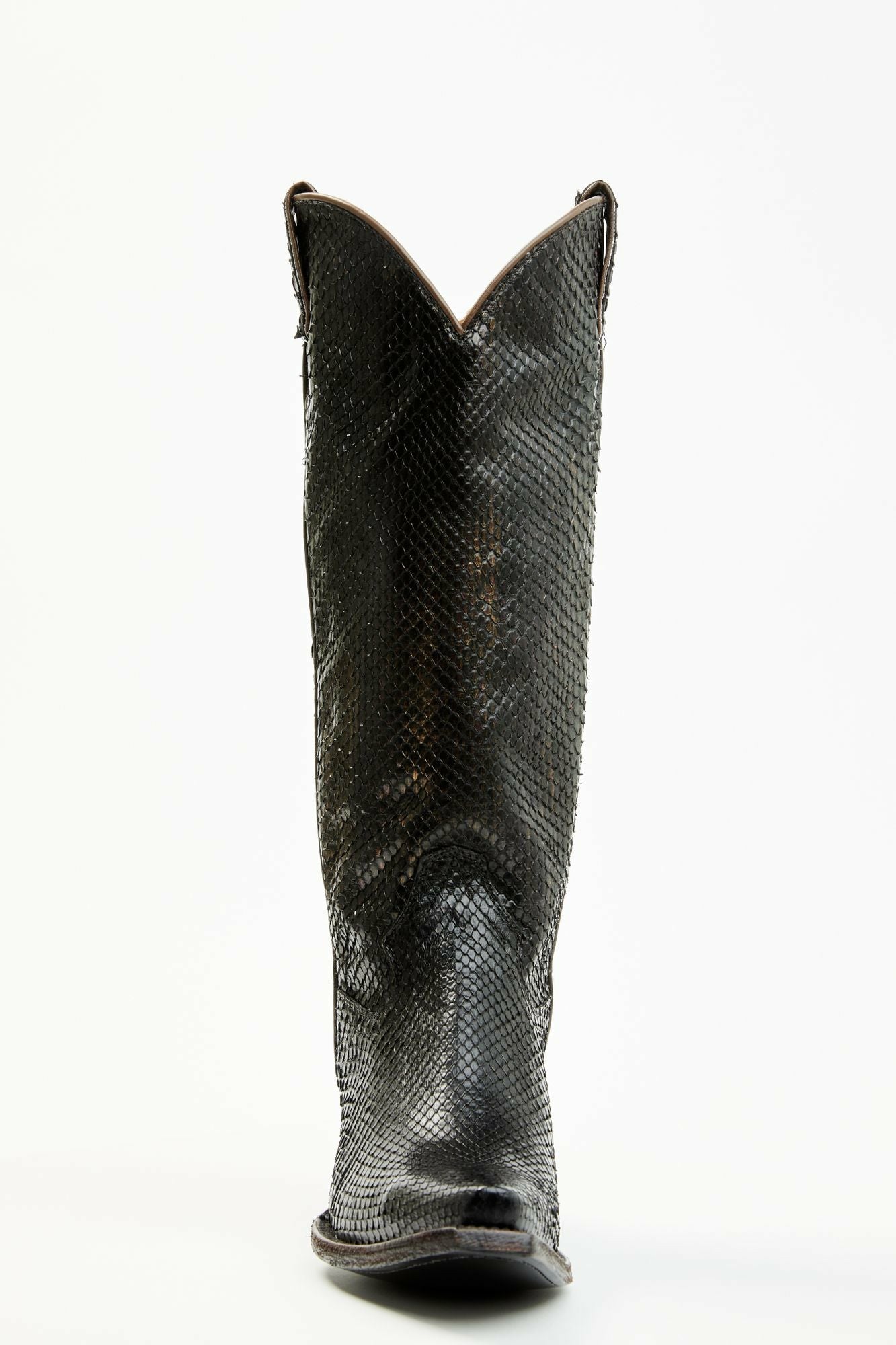 Idyllwind Slay Black Python Tall Western Boots - Snip Toe Black