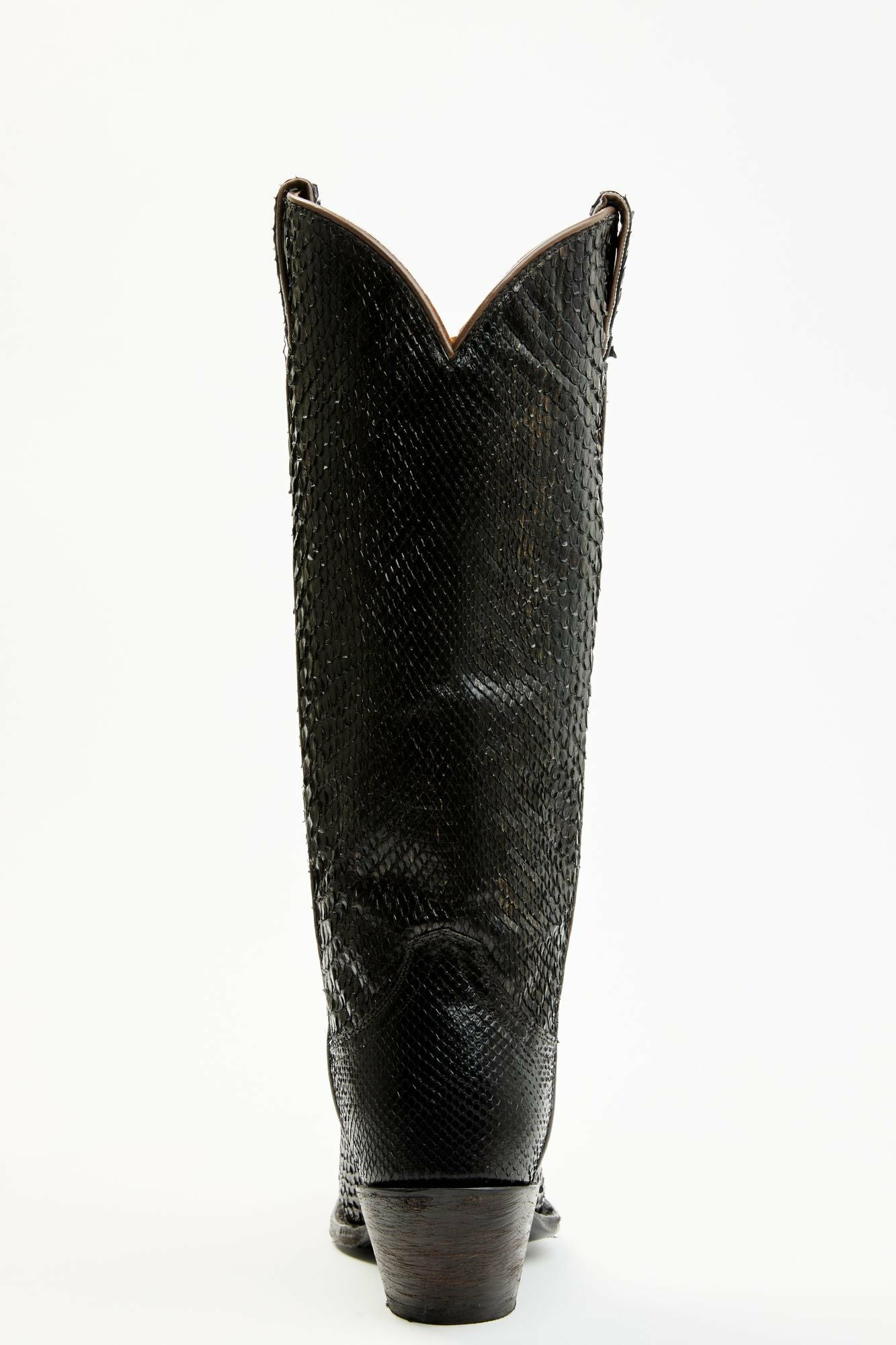 Idyllwind Slay Black Python Tall Western Boots - Snip Toe Black