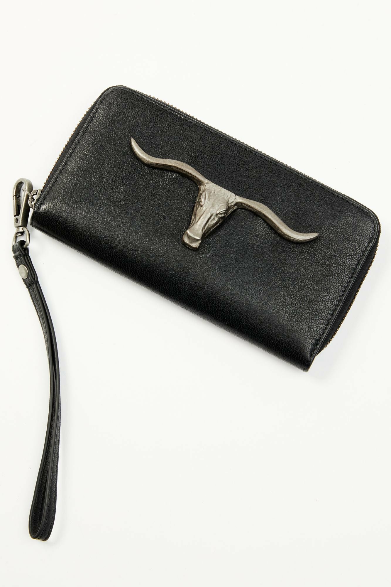 Idyllwind Esperanza Longhorn Wristlet Wallet Black