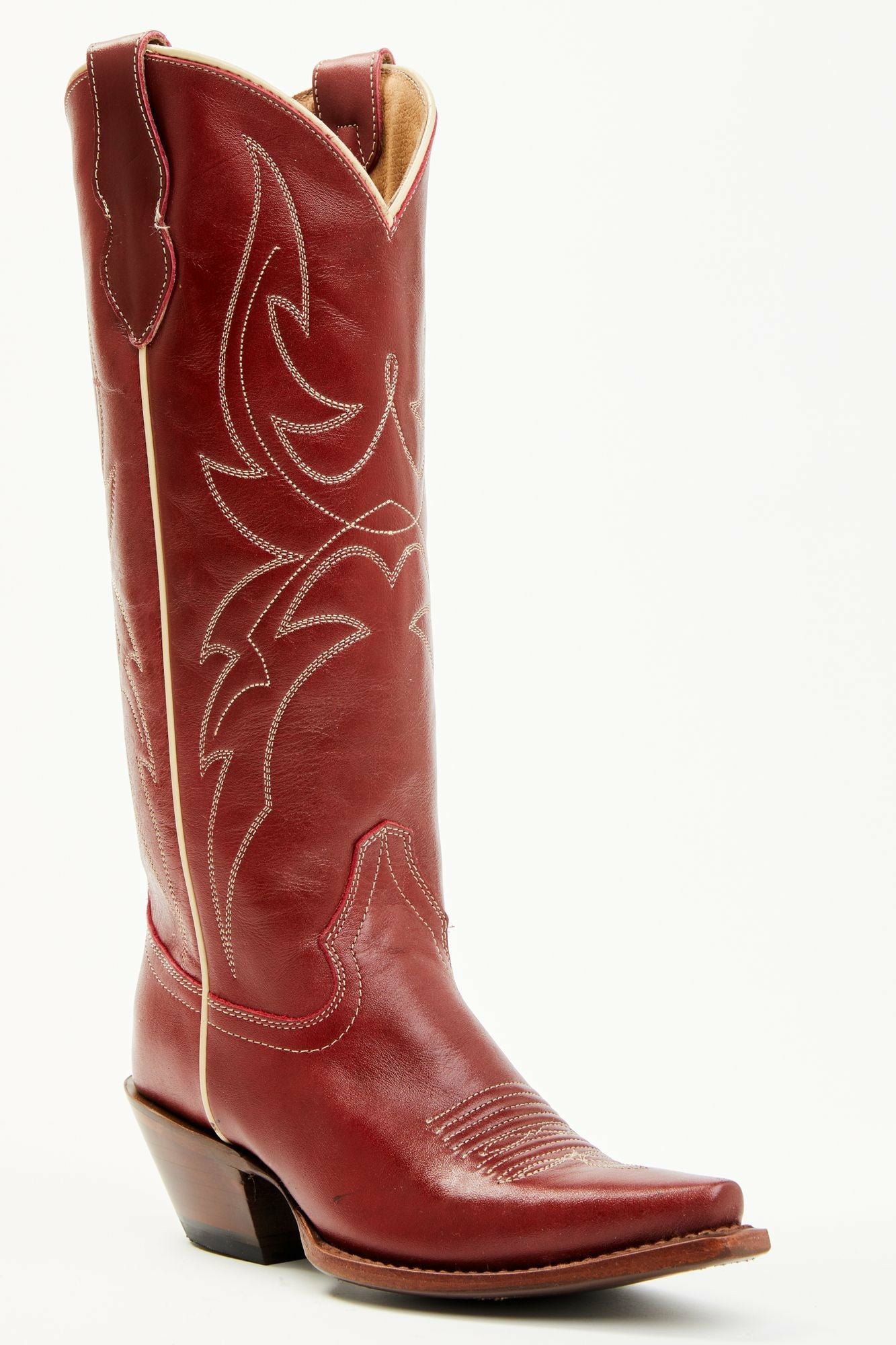 Idyllwind Dallas Alice Red Tall Western Boots - Snip Toe Brick Red