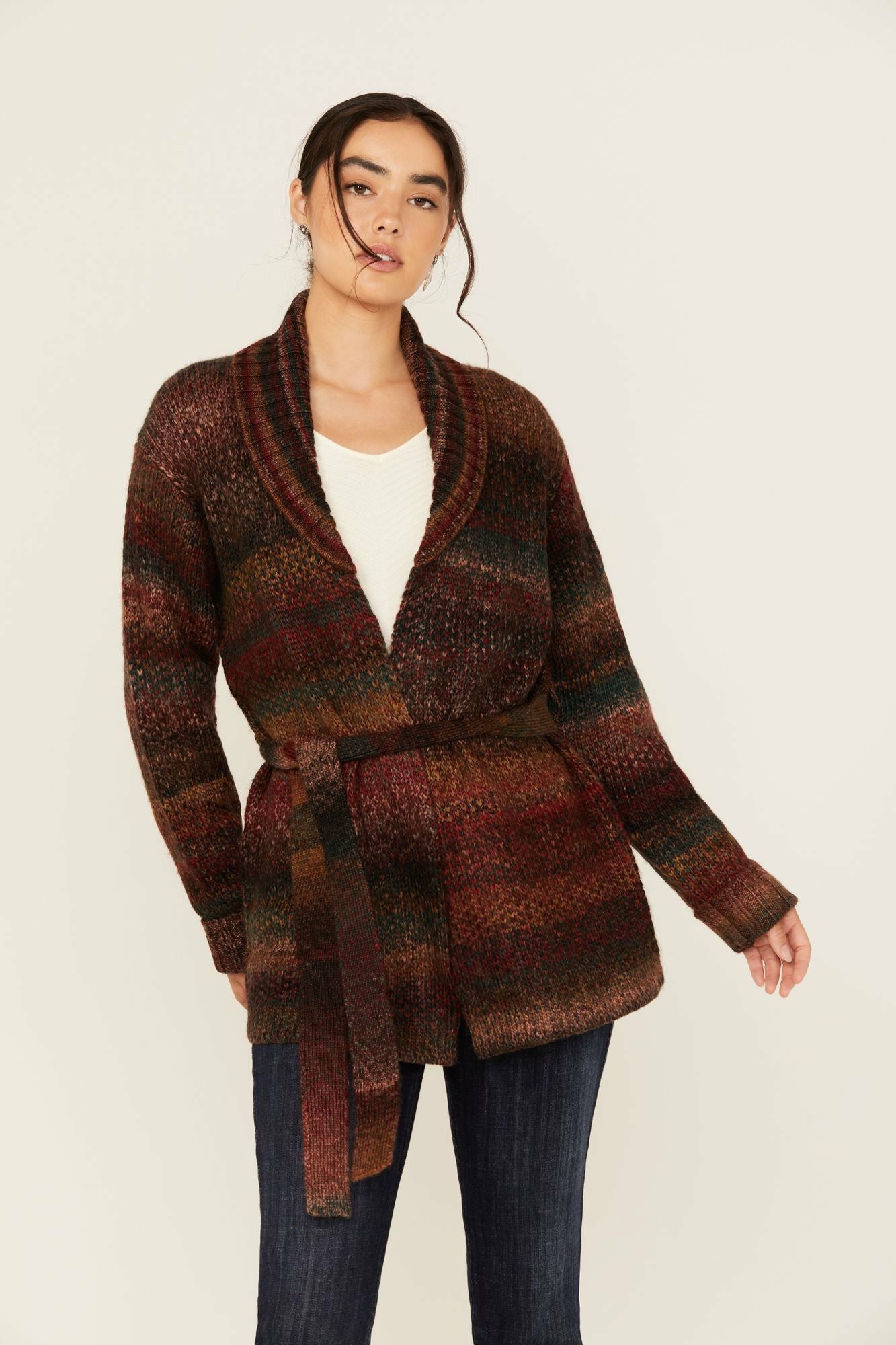 Idyllwind Moore Cardigan Sweater Fired Brick